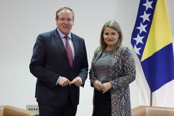 Poslanica u Predstavničkom domu PSBiH Mia Karamehić – Abazović održala sastanak sa poslanikom Bundestaga SR Njemačke Tilmanom Kubanom